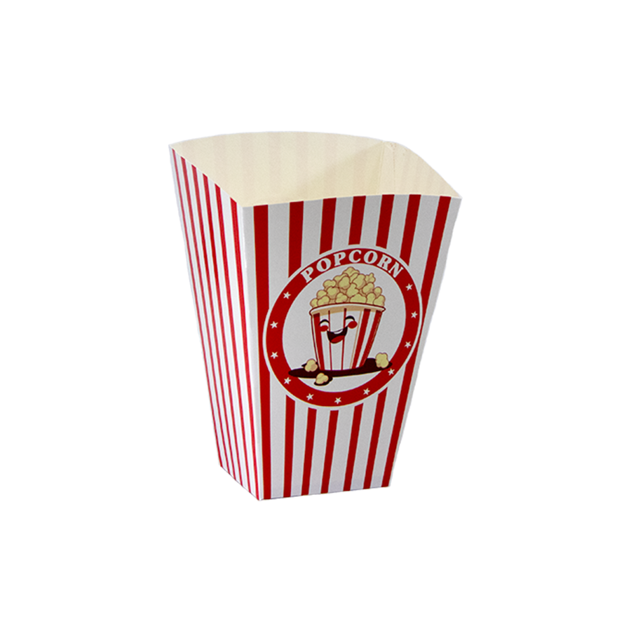 OPAKOWANIE POPCORN MAŁE 69x55x167 (DNO AUTOMATYCZNE) (7483)